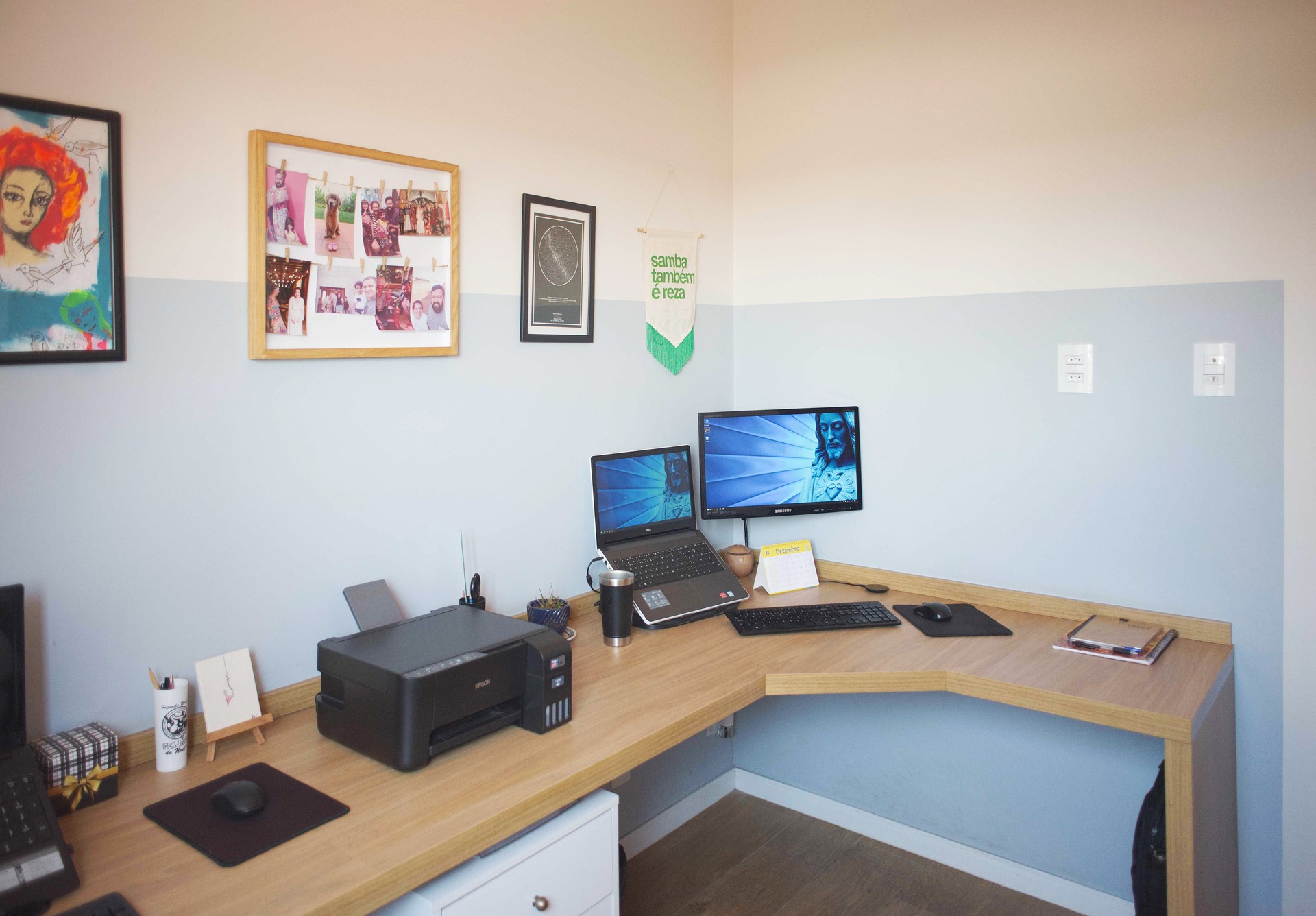 Home office planejado funcional