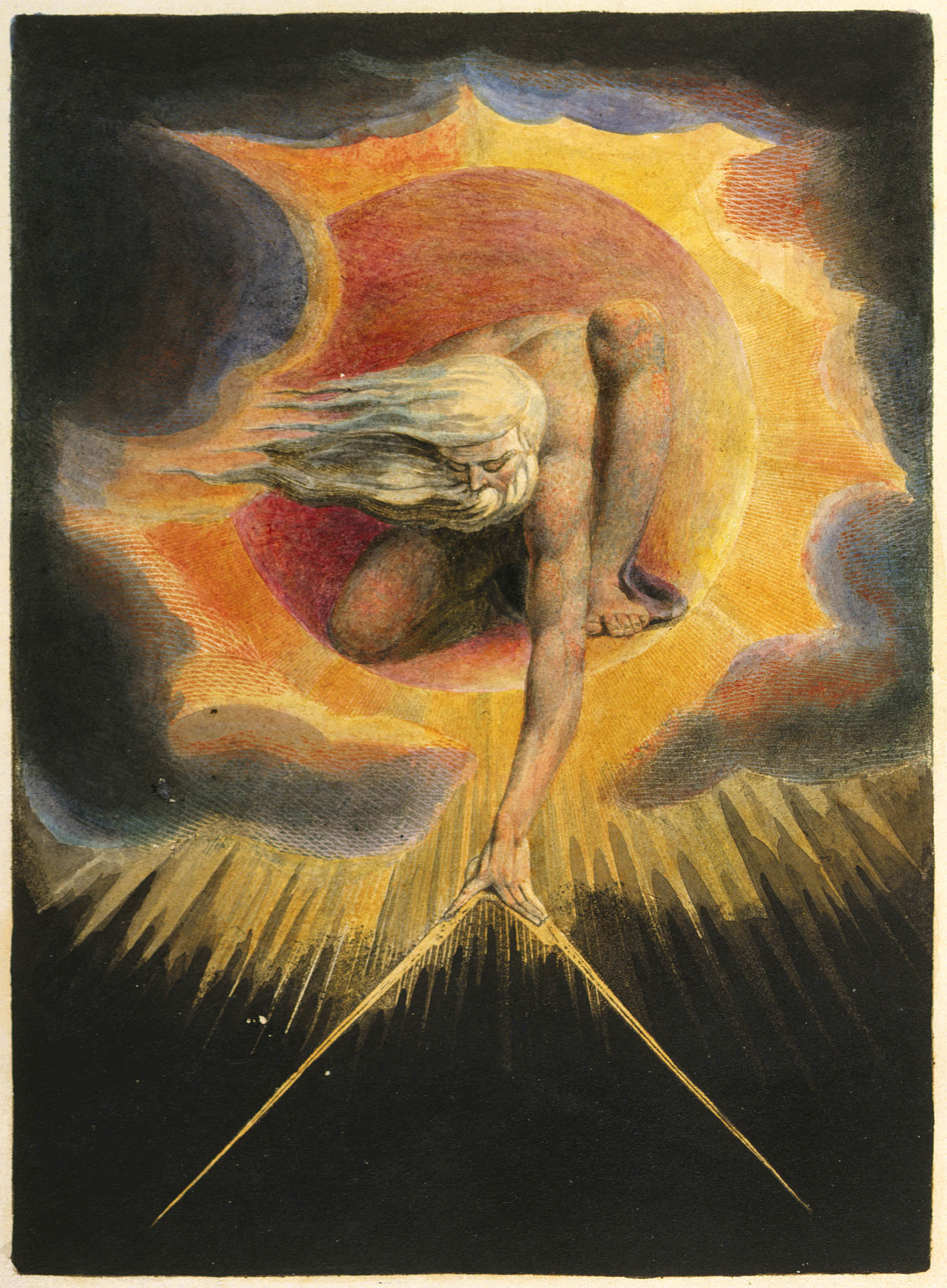 O Ancião dos Dias — William Blake, 1794