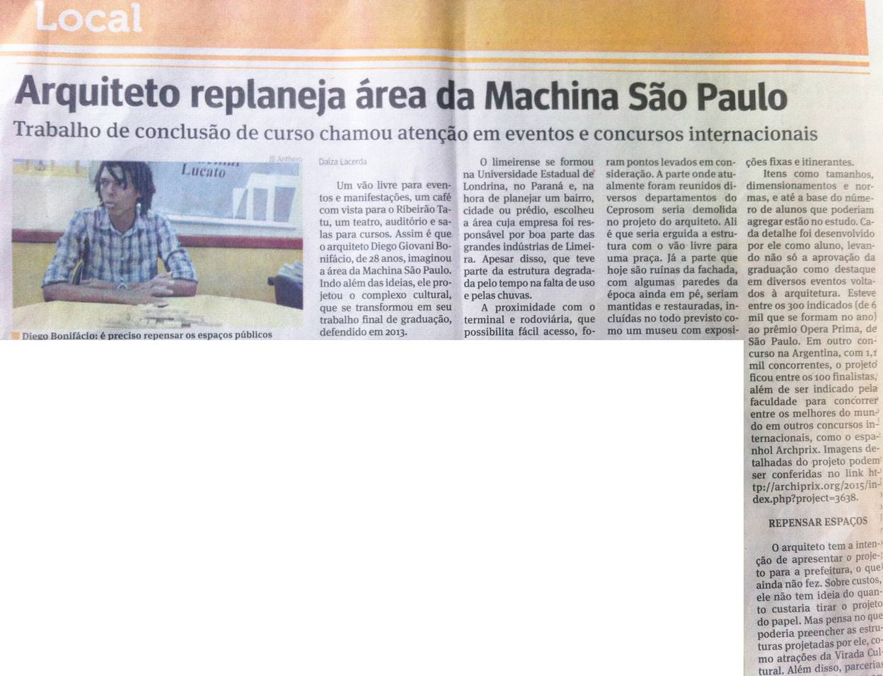 Diego Bonifácio Jornal